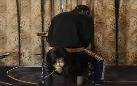 LUNA222_Petgirl Mina who loves the drill, meets Mickey who likes to slap